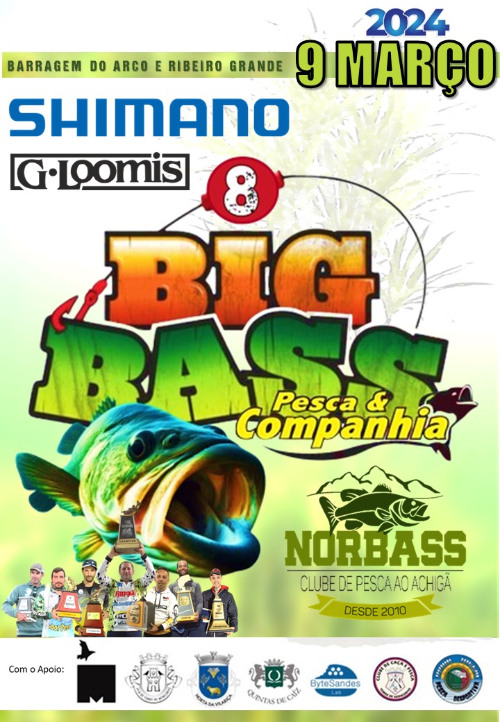  VIII Big bass Pesca&Companhia / Shimano
